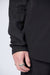 THOM KROM - STAND UP COLLAR STRAIGHT FIT SHIRT MH 147, IN BLACK