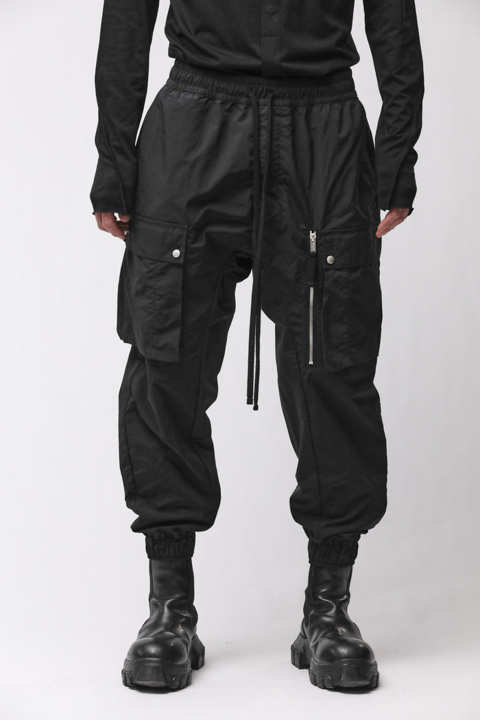 THOM KROM - PANTALON MP 64, EN NOIR