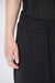 THOM KROM - CROPPED CROTCH TROUSERS MST 429, IN BLACK