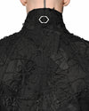 MINOAR - GRAND FIBER PATCH WOOL JACKET, IN BLACK
