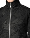 MINOAR - GRAND FIBER PATCH WOOL JACKET, IN BLACK