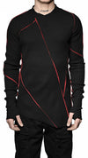 MINOAR - MAGMA LONGSLEEVE TOP, IN BLACK