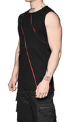 MINOAR - MAGMA TANK TOP, IN BLACK