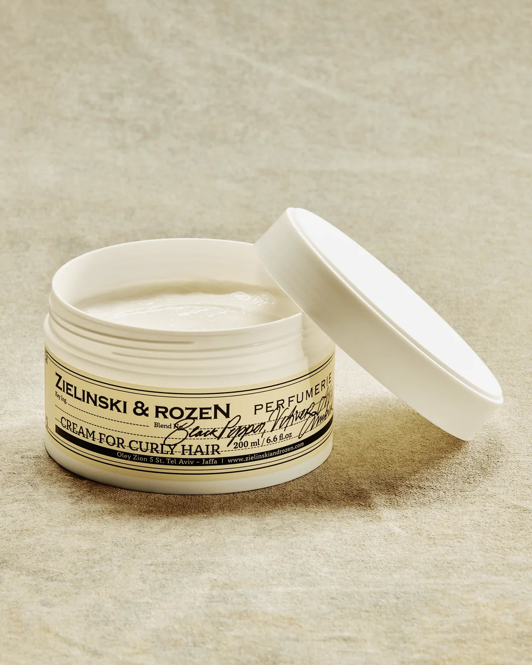 ZIELINSKI & ROZEN - CREAM FOR CURLY HAIR 200 ML - BLACK PEPPER, VETIVER, NEROLI, AMBER