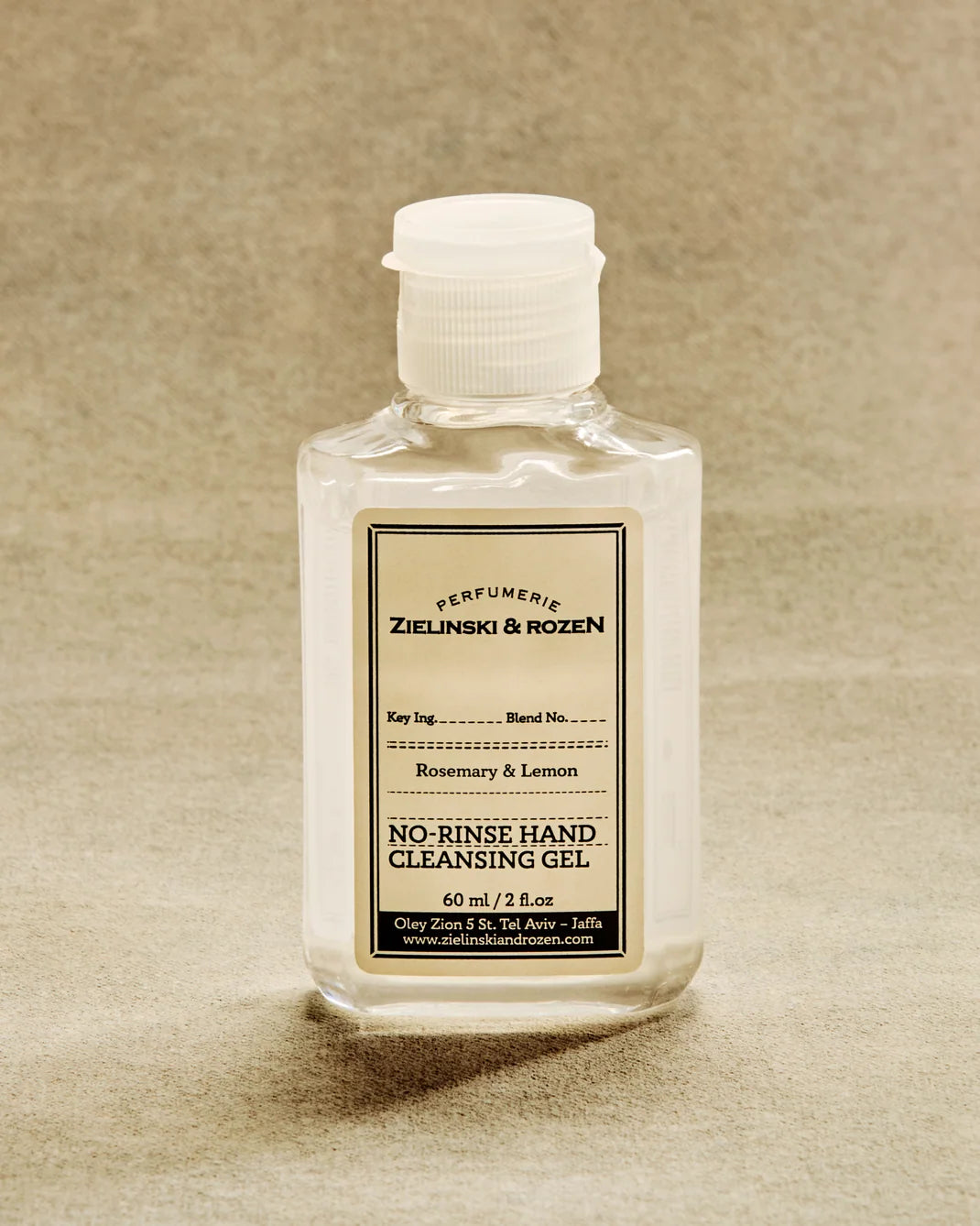 ZIELINSKI & ROZEN - HAND CLEANSING GEL 60 ML - ROSEMARY LEMON