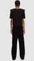 PRITCH LONDON - SUEDE LEATHER TROUSERS, IN BLACK