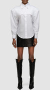 PRITCH LONDON - RAVEN SHIRT, IN WHITE