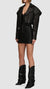 PRITCH LONDON - SHARP SHOULDER BIKER LEATHER JACKET, IN BLACK