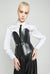 PRITCH - BIA LEATHER CORSET, IN BLACK
