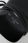 PRITCH - CORSET LEATHER BELT, IN BLACK