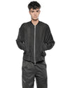 MINOAR - PARALLAX LOOSE BOMBER JACKET, IN BLACK