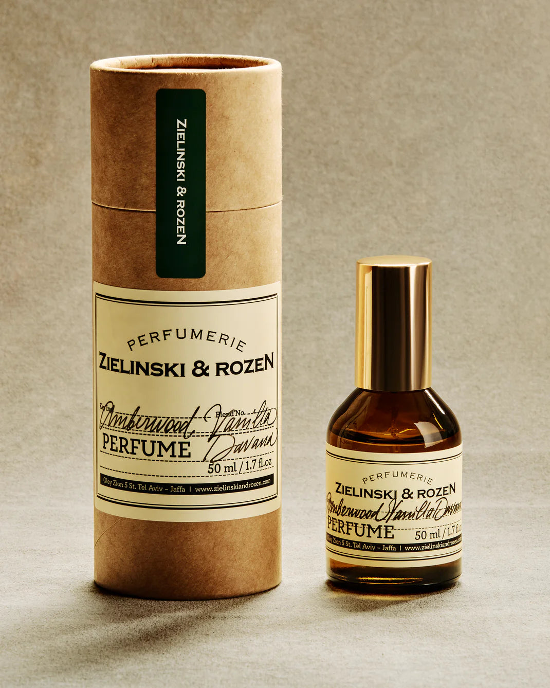 ZIELINSKI & ROZEN - PARFUM - AMBERWOOD, VANILLA, DAVANA