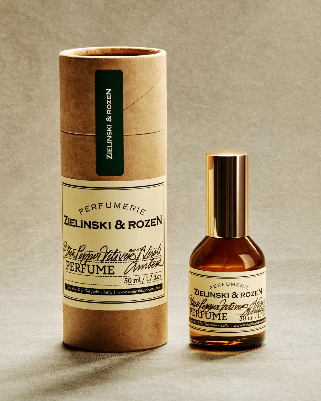 ZIELINSKI & ROZEN - PARFUM - BLACK PEPPER, VETIVER, NEROLI, AMBER