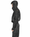 MINOAR - RADIANT SHELL HOOD ANORAK, IN BLACK