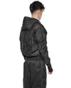 MINOAR - RADIANT SHELL HOOD ANORAK, IN BLACK