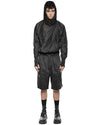 MINOAR - RADIANT SHELL HOOD ANORAK, IN BLACK