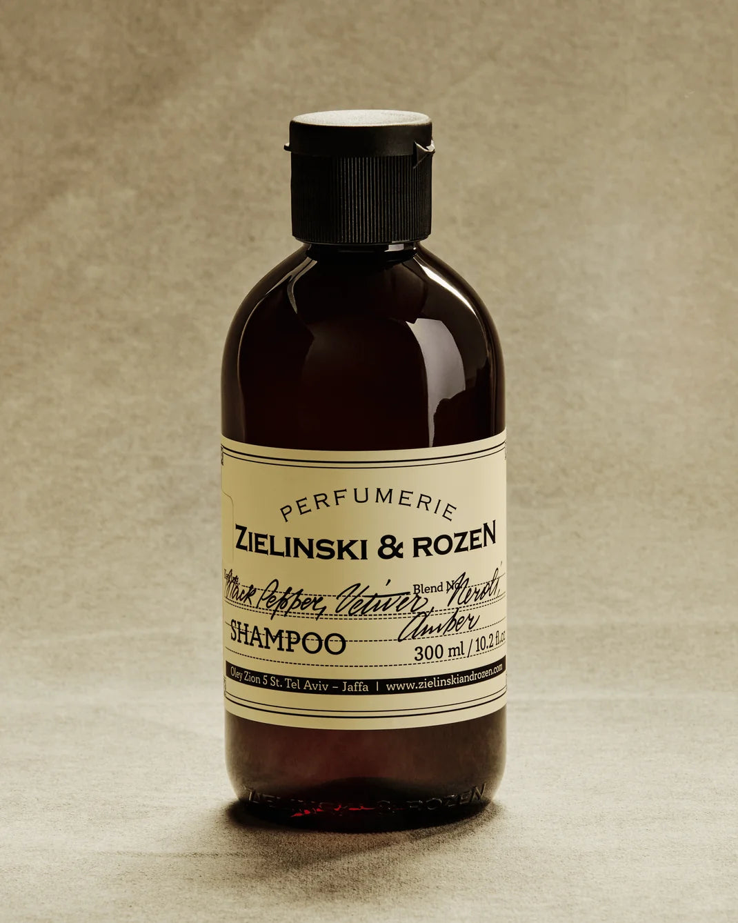ZIELINSKI & ROZEN - SHAMPOO DAILY USE 300 ML - BLACK PEPPER, VETIVER, NEROLI, AMBER
