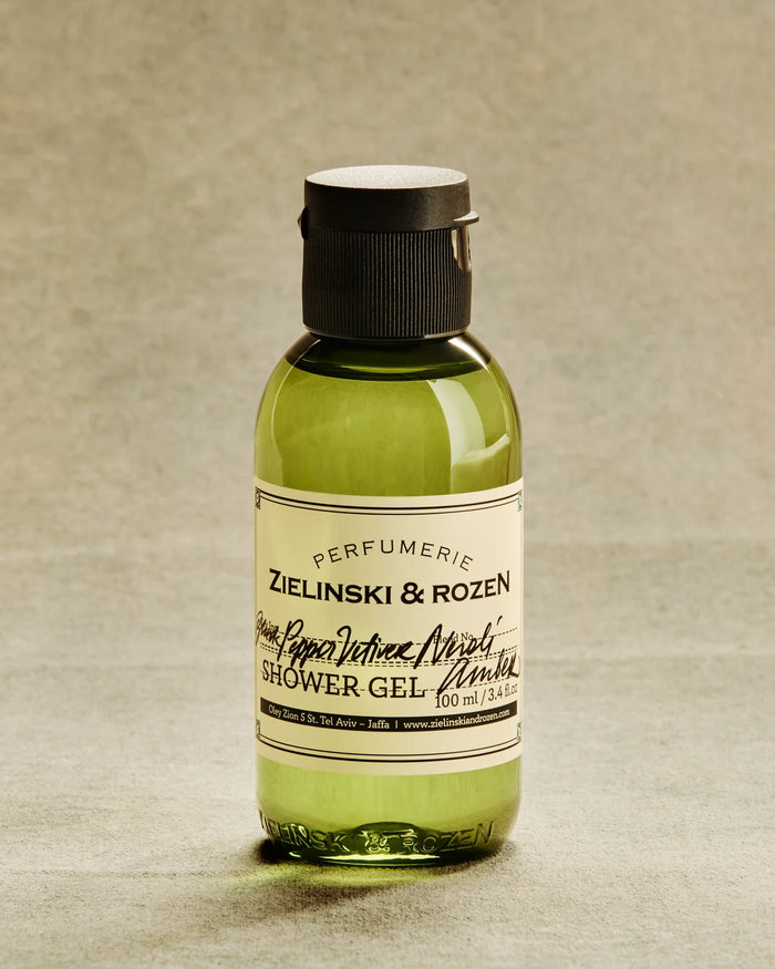 ZIELINSKI & ROZEN - GEL DOUCHE 100 ML - BLACK PEPPER, VETIVER, NEROLI, AMBER