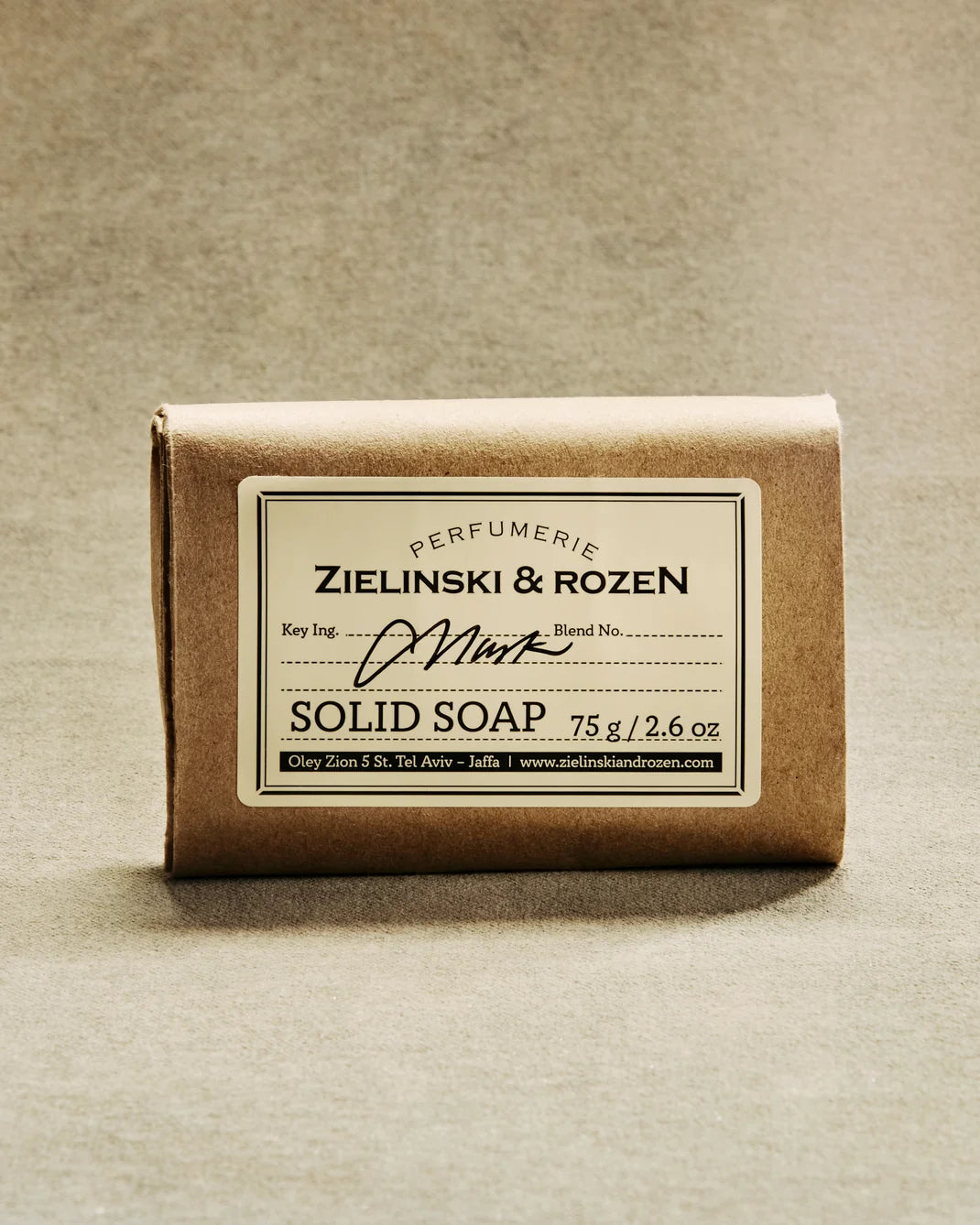 ZIELINSKI & ROZEN - SAVON SOLIDE 75 GR - MUSK