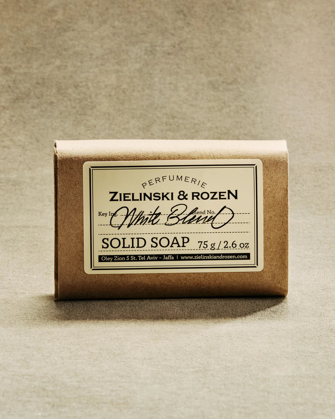ZIELINSKI & ROZEN - SOLID SOAP 75 GR - WHITE BLEND