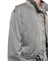 MINOAR - STELLAR TECH CROP JACKET, IN SILVER