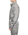 MINOAR - STELLAR TECH CROP JACKET, IN SILVER