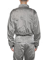 MINOAR - STELLAR TECH CROP JACKET, IN SILVER