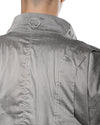 MINOAR - STELLAR TECH CROP JACKET, IN SILVER