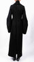 DAVID'S ROAD - WOOL COAT MAXI WITH SLEEVE DETAIL, IN BLACK