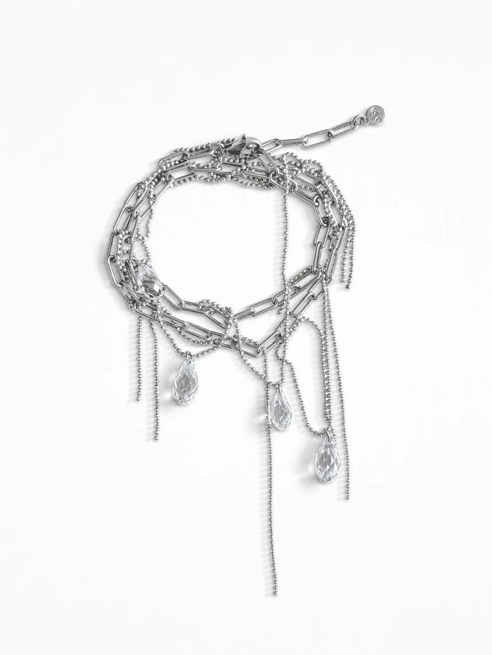 OSH - BRACELET MAILLONS DÉCHIRÉS, EN ARGENT
