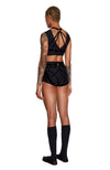 DSTM - NYX OUVERTE BRIEF, IN BLACK