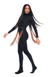 DSTM - ANATTA FRINGE NECKLACE, IN BLACK AND OCHER