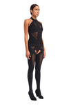 DSTM - ARTEMIS SUSPENDER SUIT, IN BLACK