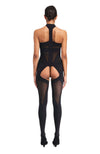 DSTM - ARTEMIS SUSPENDER SUIT, IN BLACK
