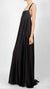 DAVID'S ROAD - SILK DRESS WITH LEATHER STRAPS MAXI