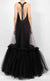 David's Road - Tulle couture dress with straps maxi