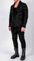 DAVID'S ROAD - Sweatshirt blazer with laces, in black