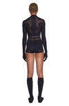 DSTM - SOLTA CROP TOP CLASSIC, IN BLACK