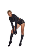 DSTM - SOLTA CROP TOP CLASSIC, IN BLACK