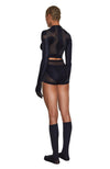 DSTM - SOLTA CROP TOP, IN VELVET
