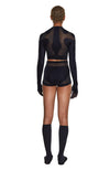 DSTM - SOLTA CROP TOP, IN VELVET