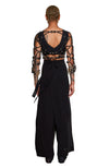 DSTM - SHIBARI BOLERO TOP, IN BLACK AND GOLD