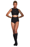 DSTM - SHIBARI HARNESS, IN BLACK AND GOLD