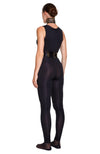 DSTM - ANUT PATENT LEATHER BELT, IN BLACK