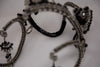 OBJECT AND DAWN - JAS MODULAR HEADPIECE W/10 FAN TASSELS, FACE CHAIN, 2 SIDE MOONS