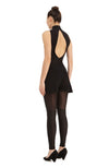 DSTM - DELPHI HIGH WAIST SHORTS, IN BLACK