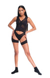 DSTM - JUNG SUSPENDER TANK, IN BLACK