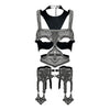 OBJECT AND DAWN - KHUTULUN MODULAR GARTER BELT IN SILVER