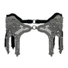 OBJECT AND DAWN - KHUTULUN MODULAR GARTER BELT IN SILVER
