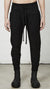 Thom Krom - drop crotch trousers in black